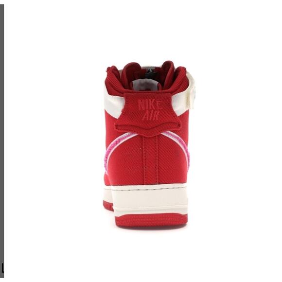 Nike Air Force 1 High EU Emotionally Unavailable Heart Red Men\'s 11.5/ W 13 NIB main image 10